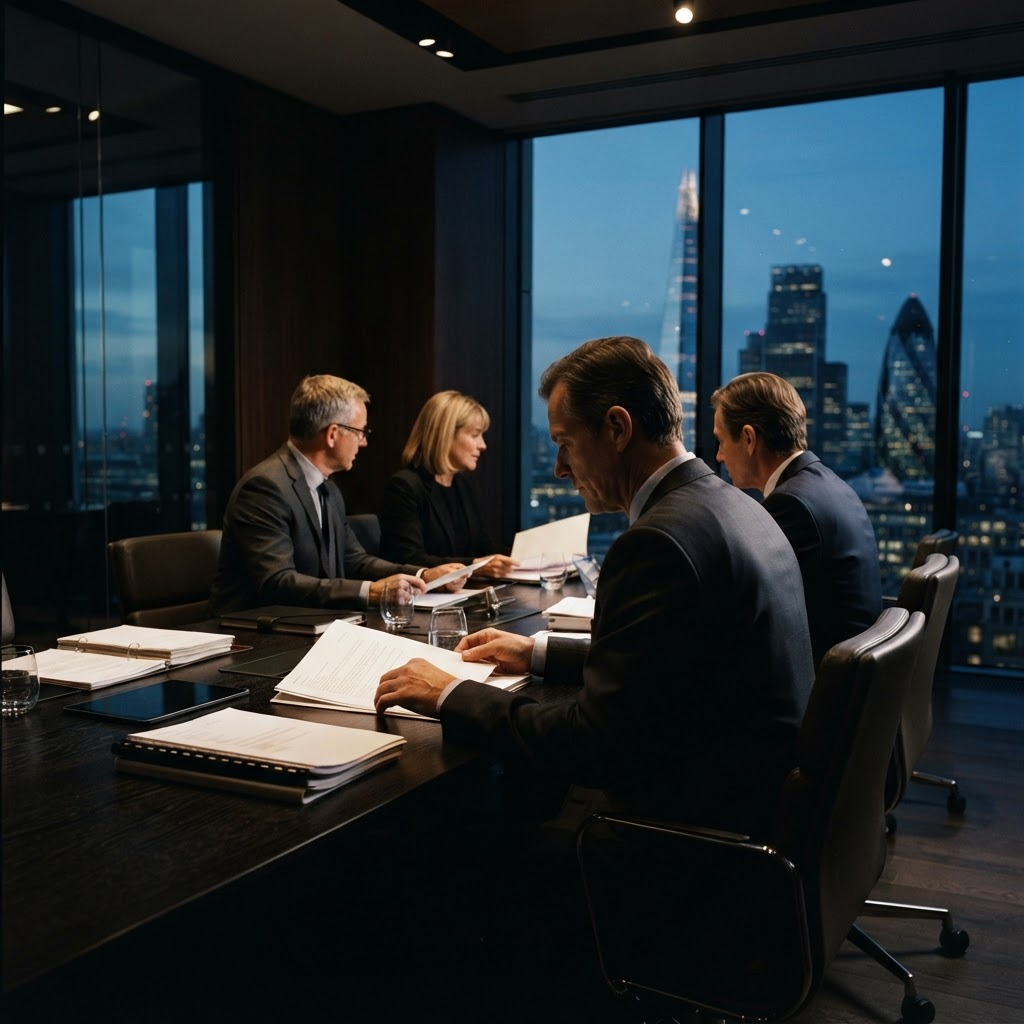 Get Private credit team reviewing a transaction